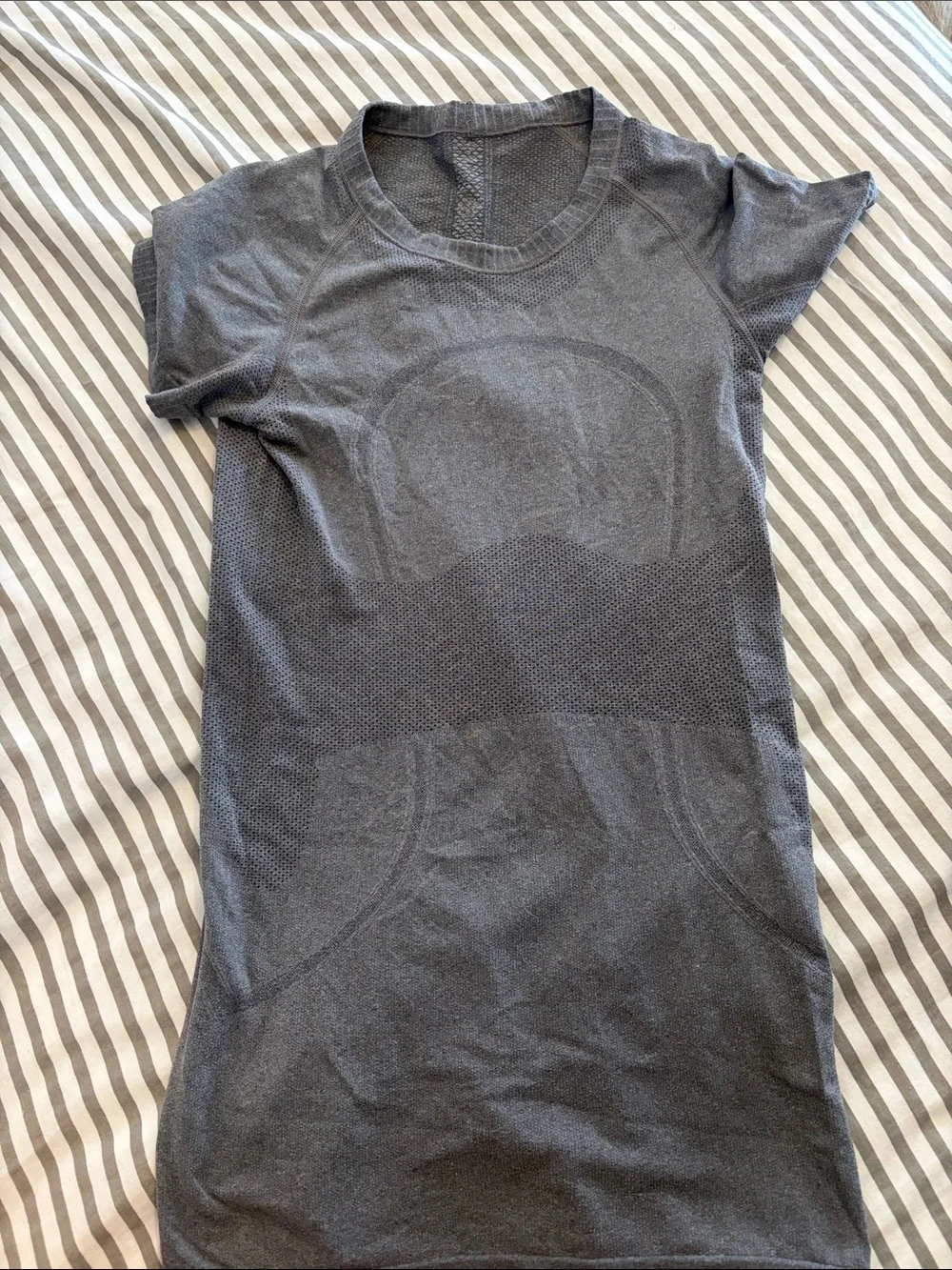 Lululemon Gray Active Top